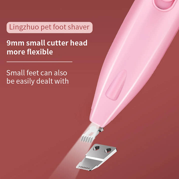 Hund Haar Trimmer Elektrische Hund Cutter Professionelle Pet Fuß Haar Trimmer Katze Pflege Friseur Schere Butt Ohr Pedikator